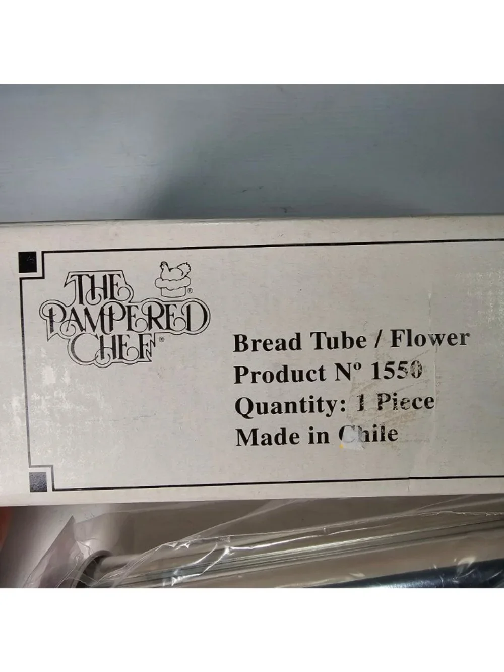 The Pampered Chef Bread Tube Flower Shape #1550 NEW Open Box